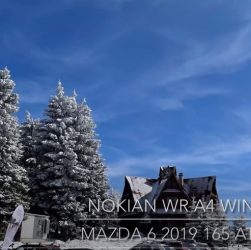 Cum se comportă pe zăpadă Mazda 6 2019 (165 AT SkyActive, G Vectoring) pe zăpadă cu cauciurile de iarnă Nokian WR A4.